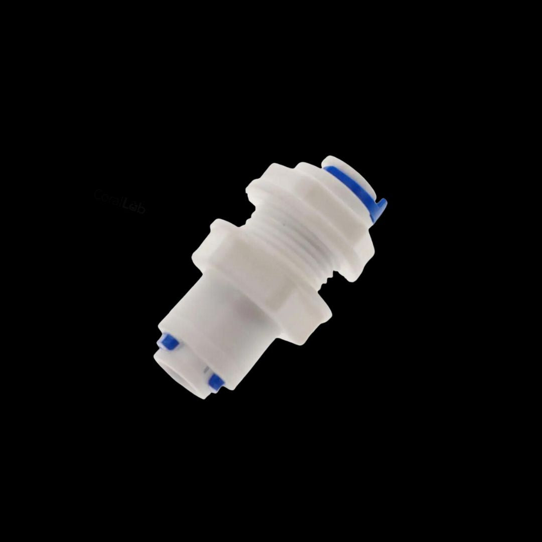 CL 1/4" Push Connect Bulkhead Tank Adapter