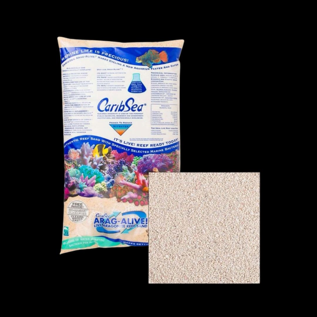 CaribSea Bahama's Oolite Sand 0-1mm - 9,07 kg