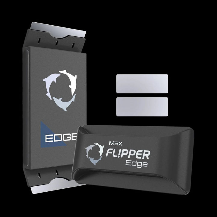 Flipper Edge 2 in 1 MAX Flytende magnetisk algerenser til akvarium